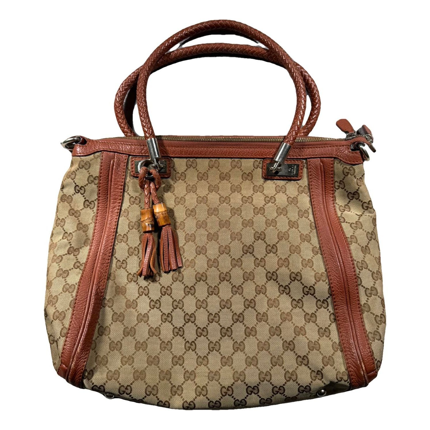 Bella leather tote