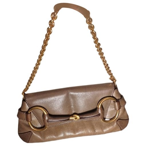 Horsebit Chain leather handbag