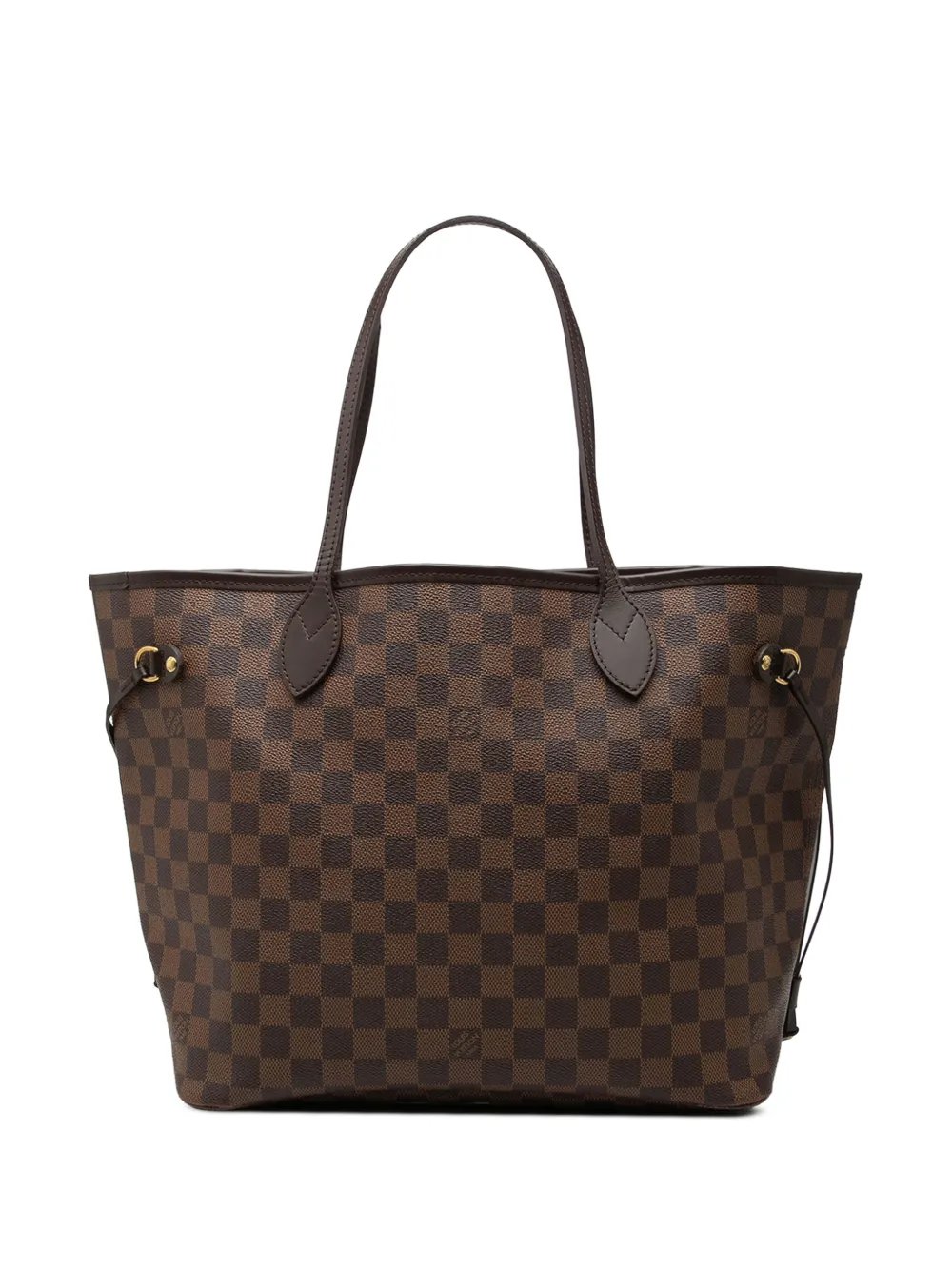 2009 Damier Ebene Neverfull MM tote bag