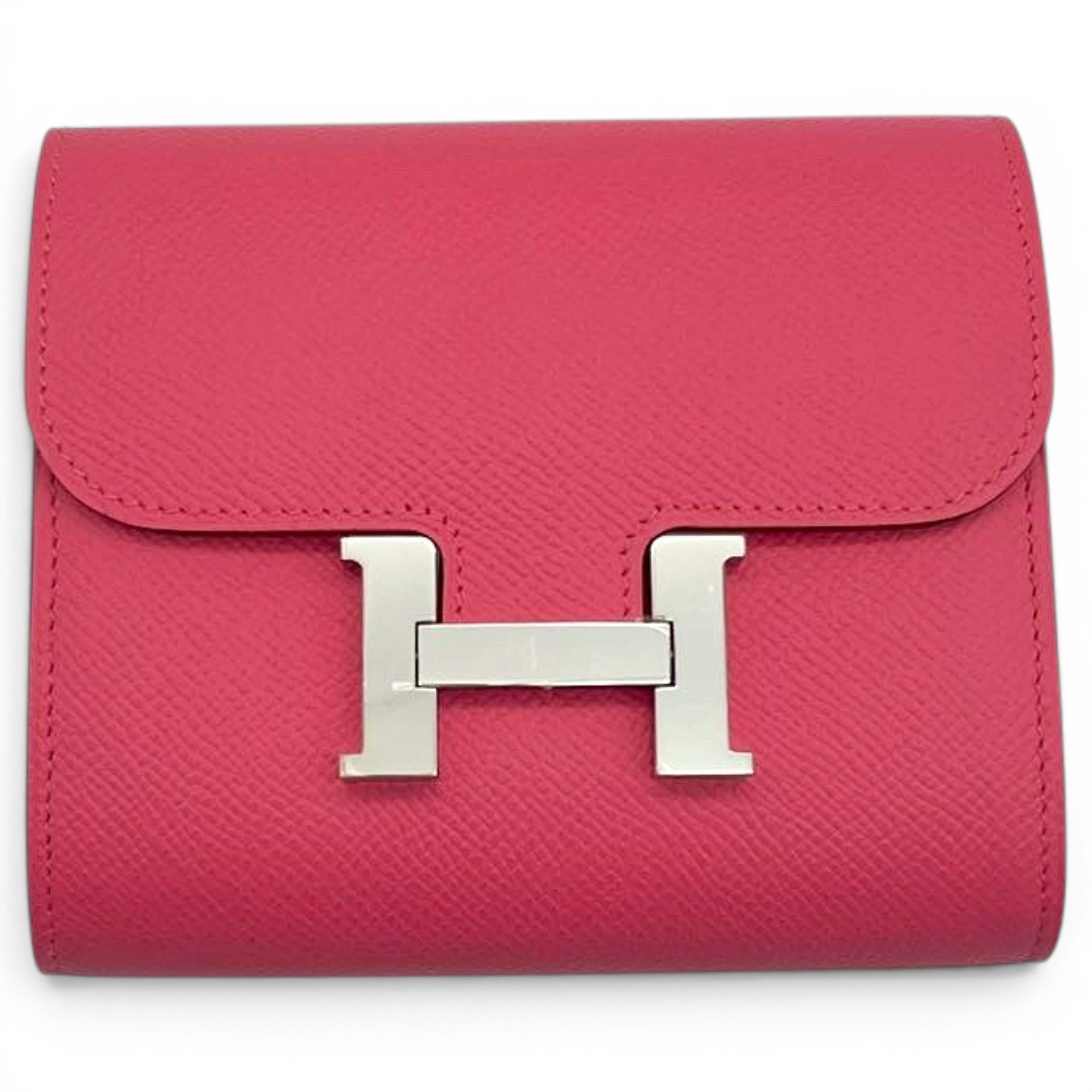 Constance leather clutch bag