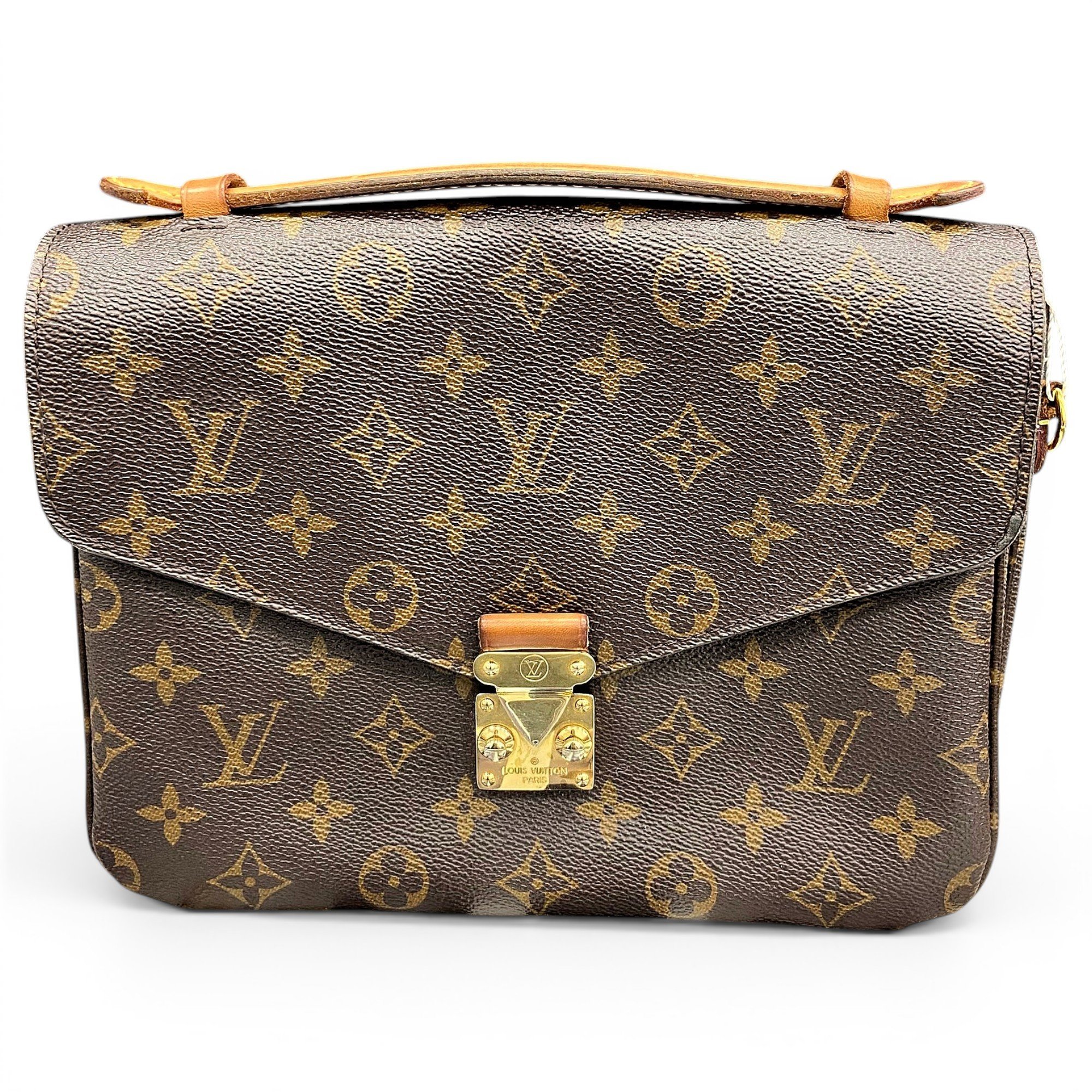 Metis leather handbag