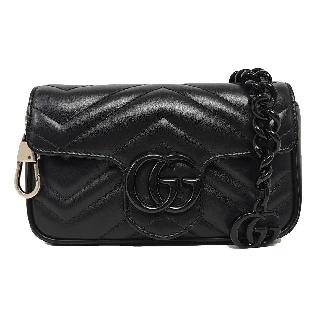 GG Marmont Flap leather handbag