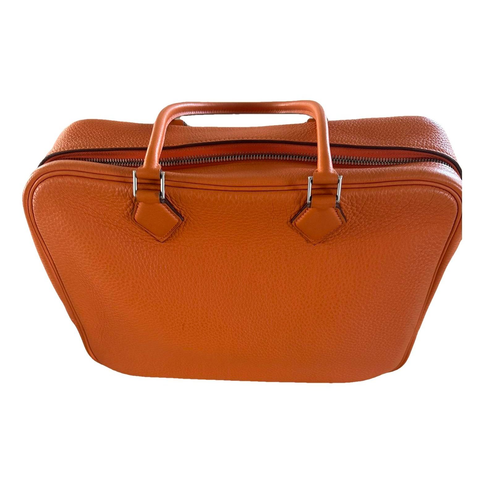 Hermes Plume Handbag Orange