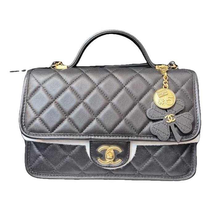 Leather handbag