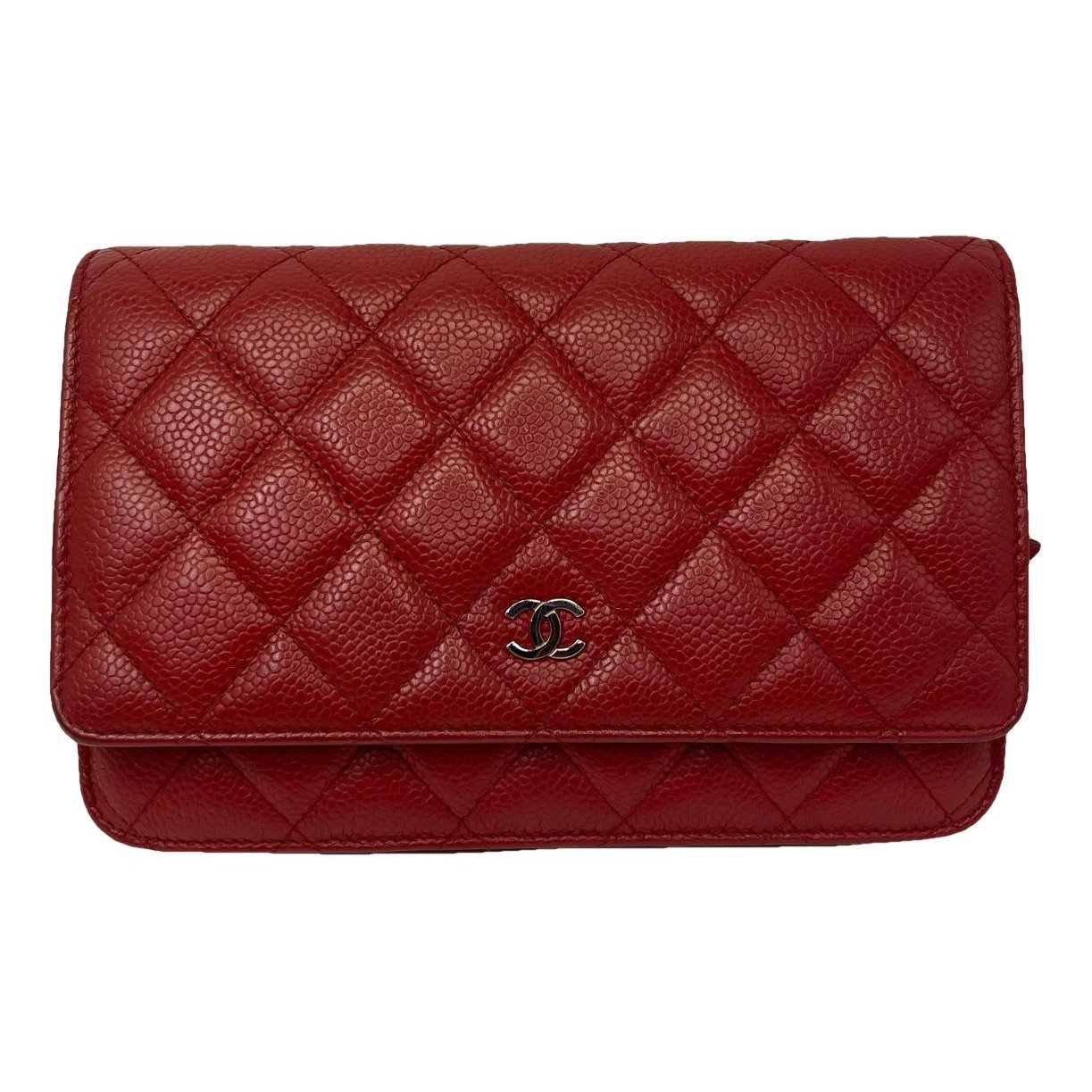 Wallet On Chain Timeless/Classique leather crossbody bag
