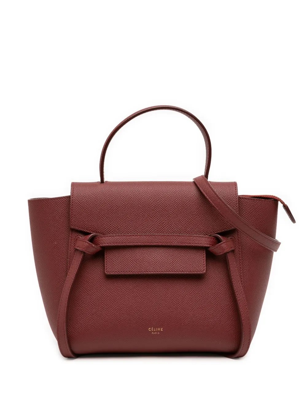 2018 Nano Grained Calfskin Belt Bag satchel