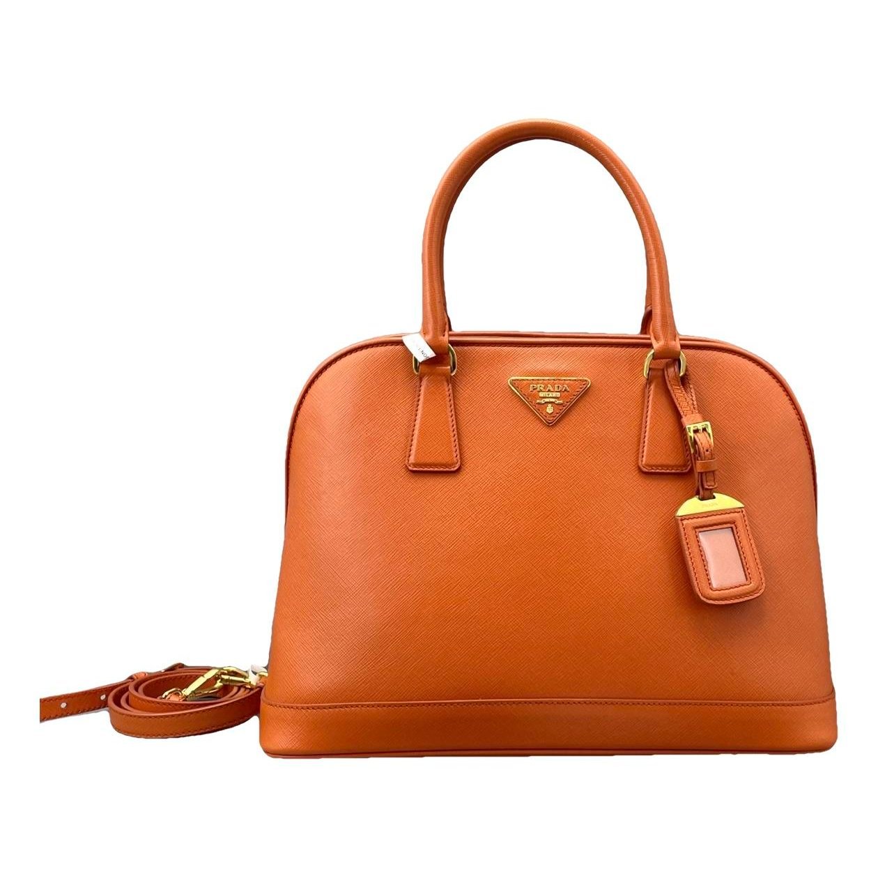 Promenade leather handbag
