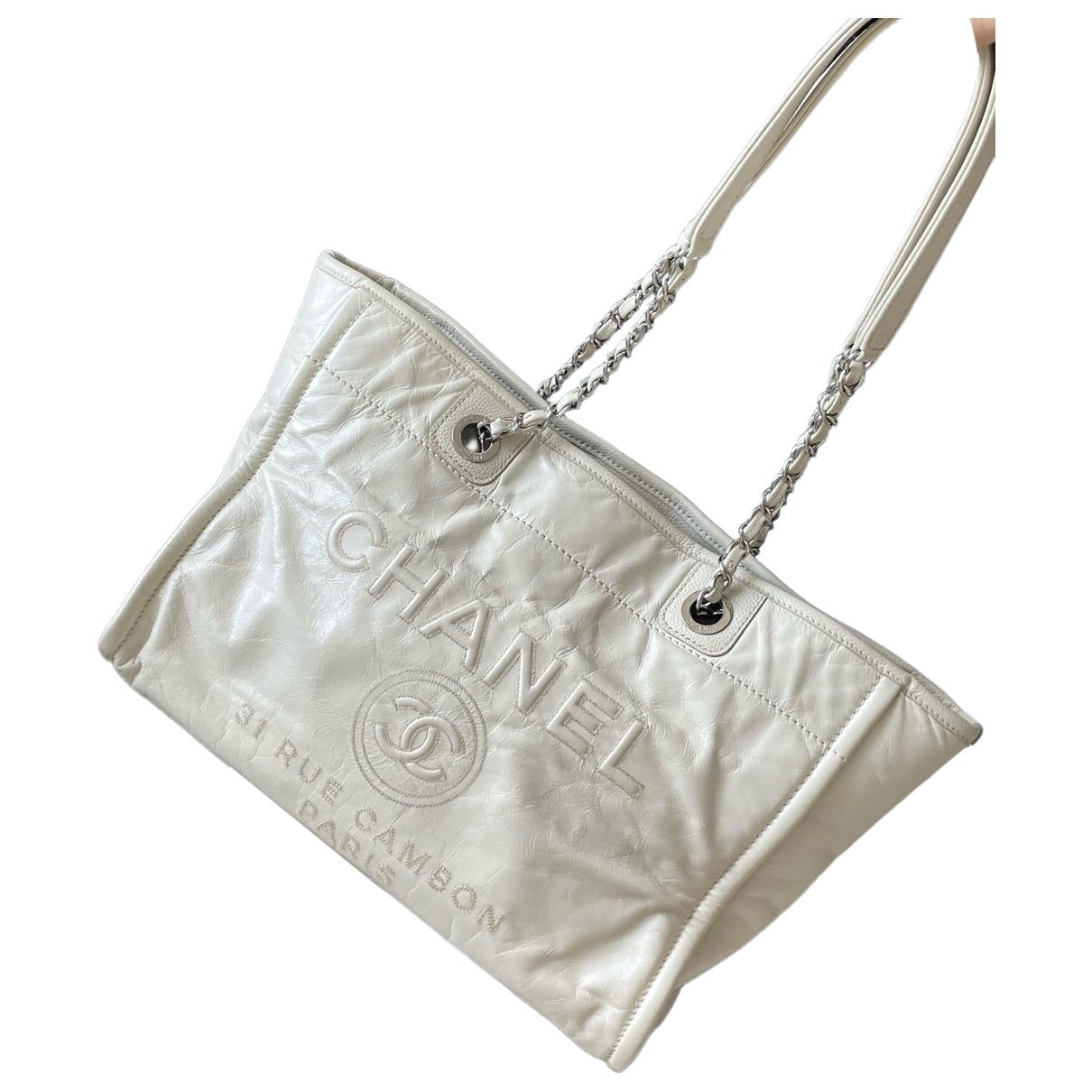 Leather handbag