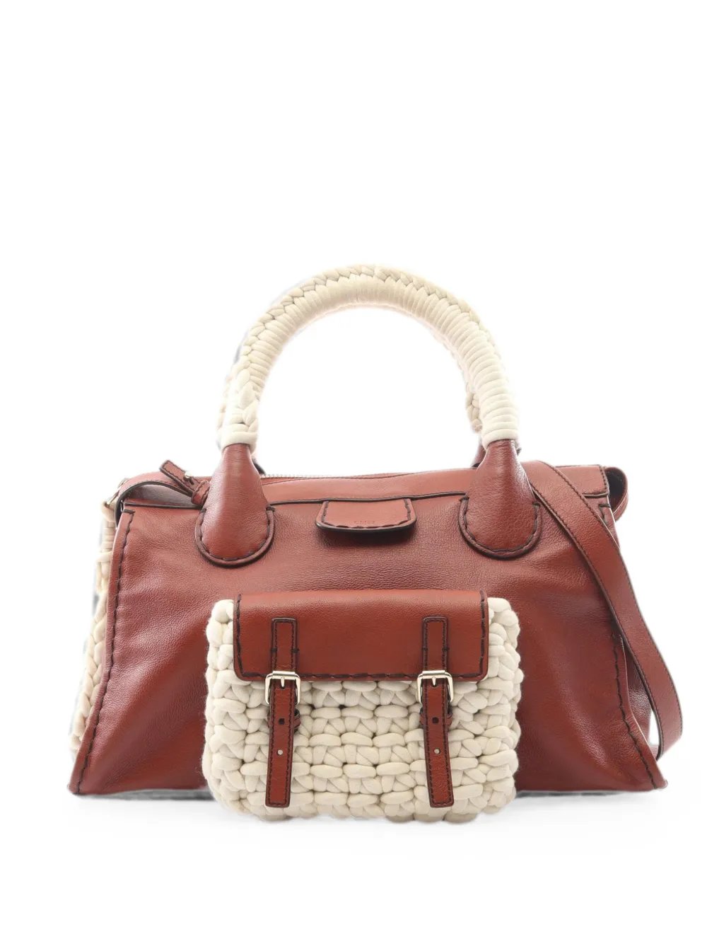 2010s Edith 2-way leather handbag