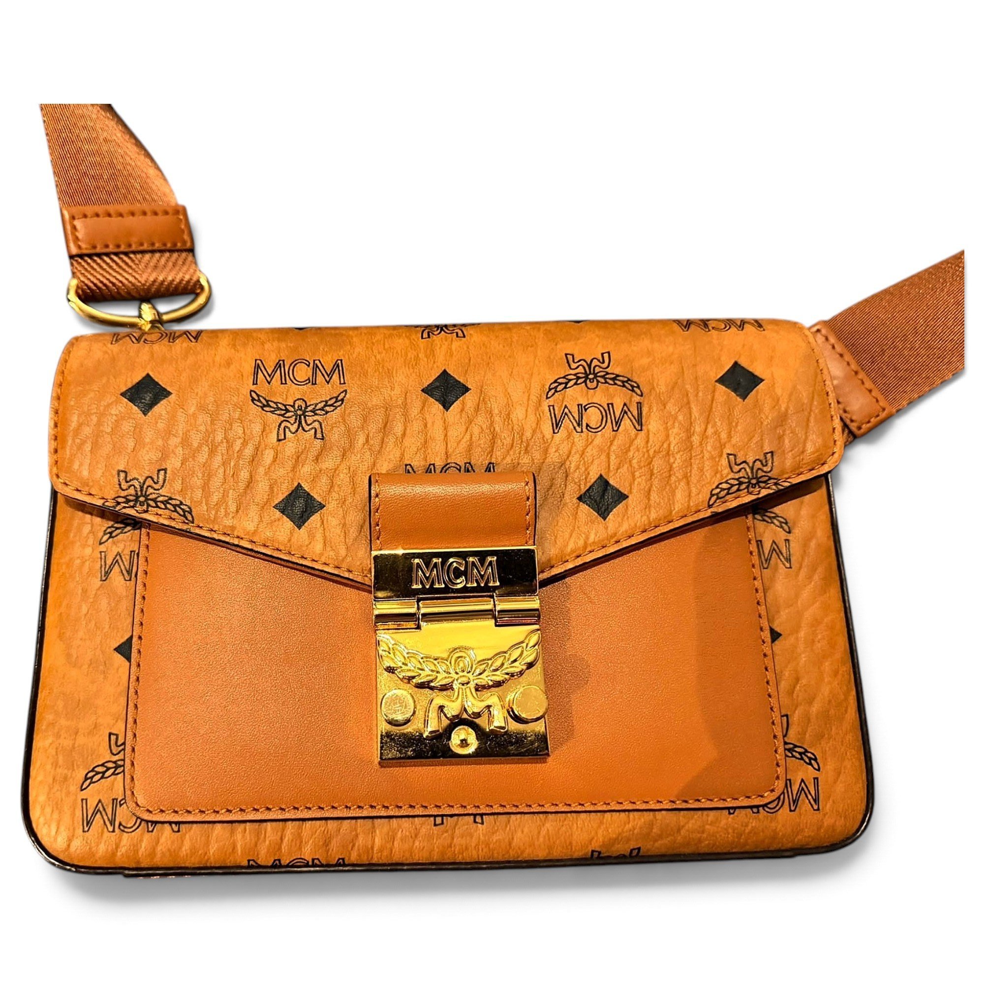 Leather crossbody bag