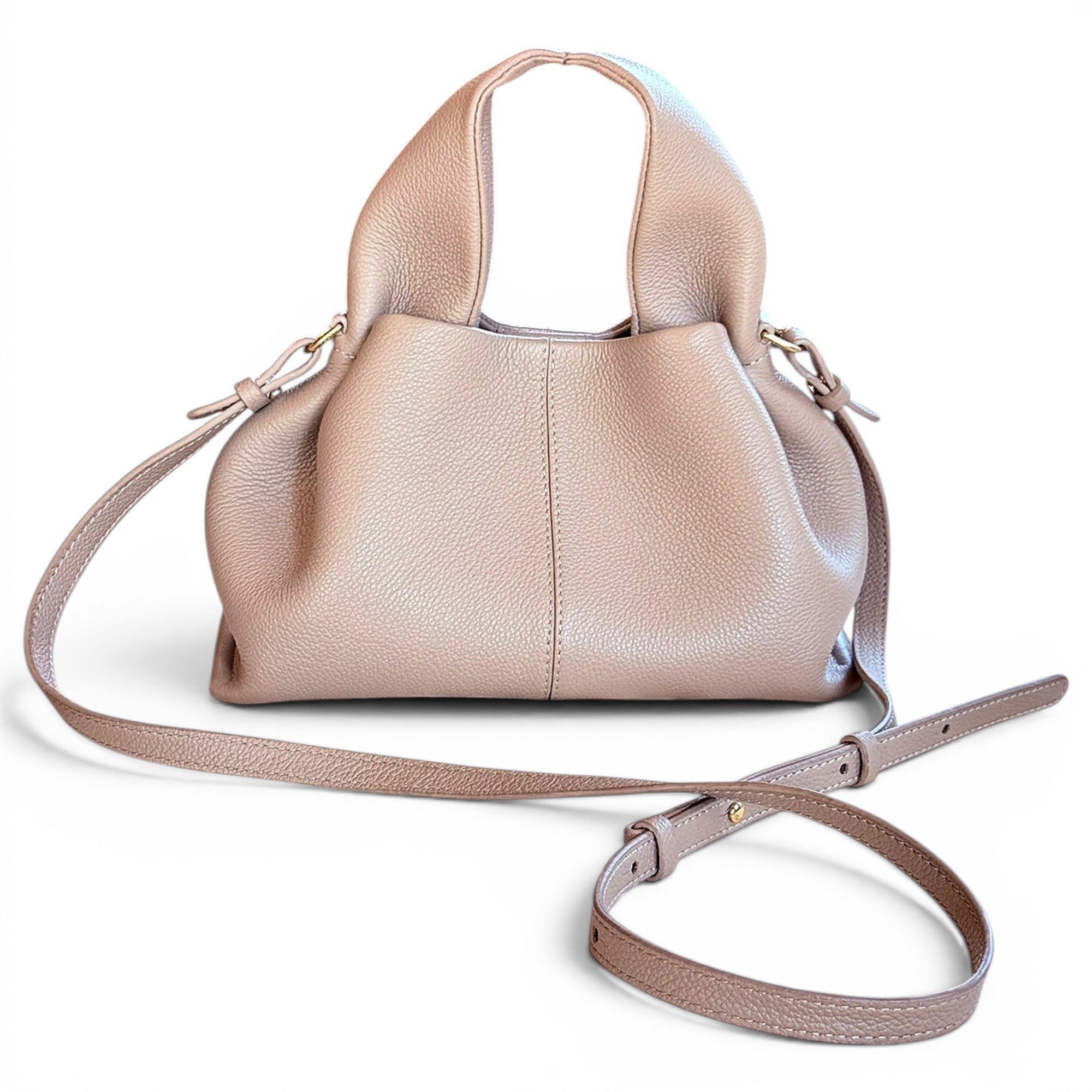 Numéro Neuf leather crossbody bag