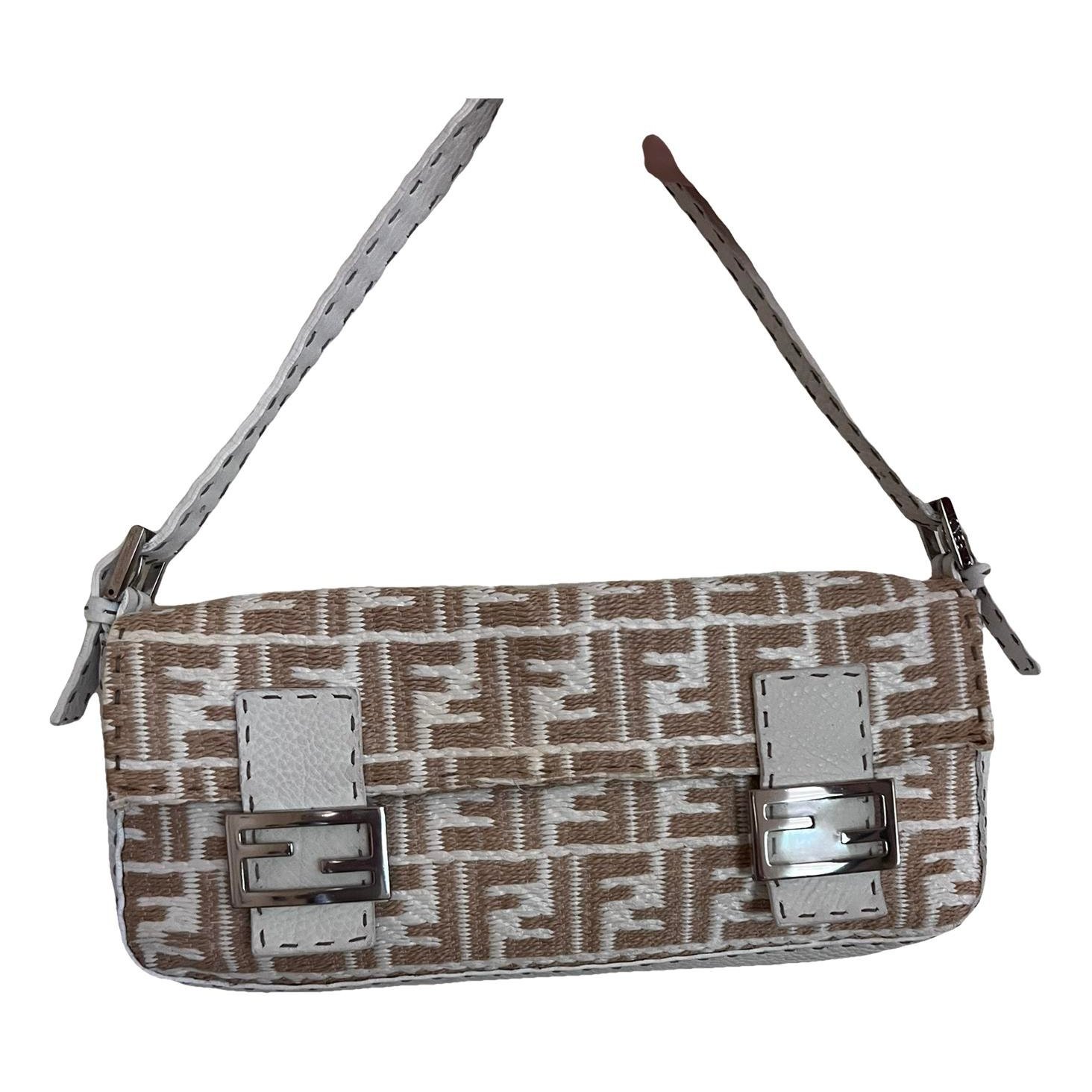 Baguette leather handbag