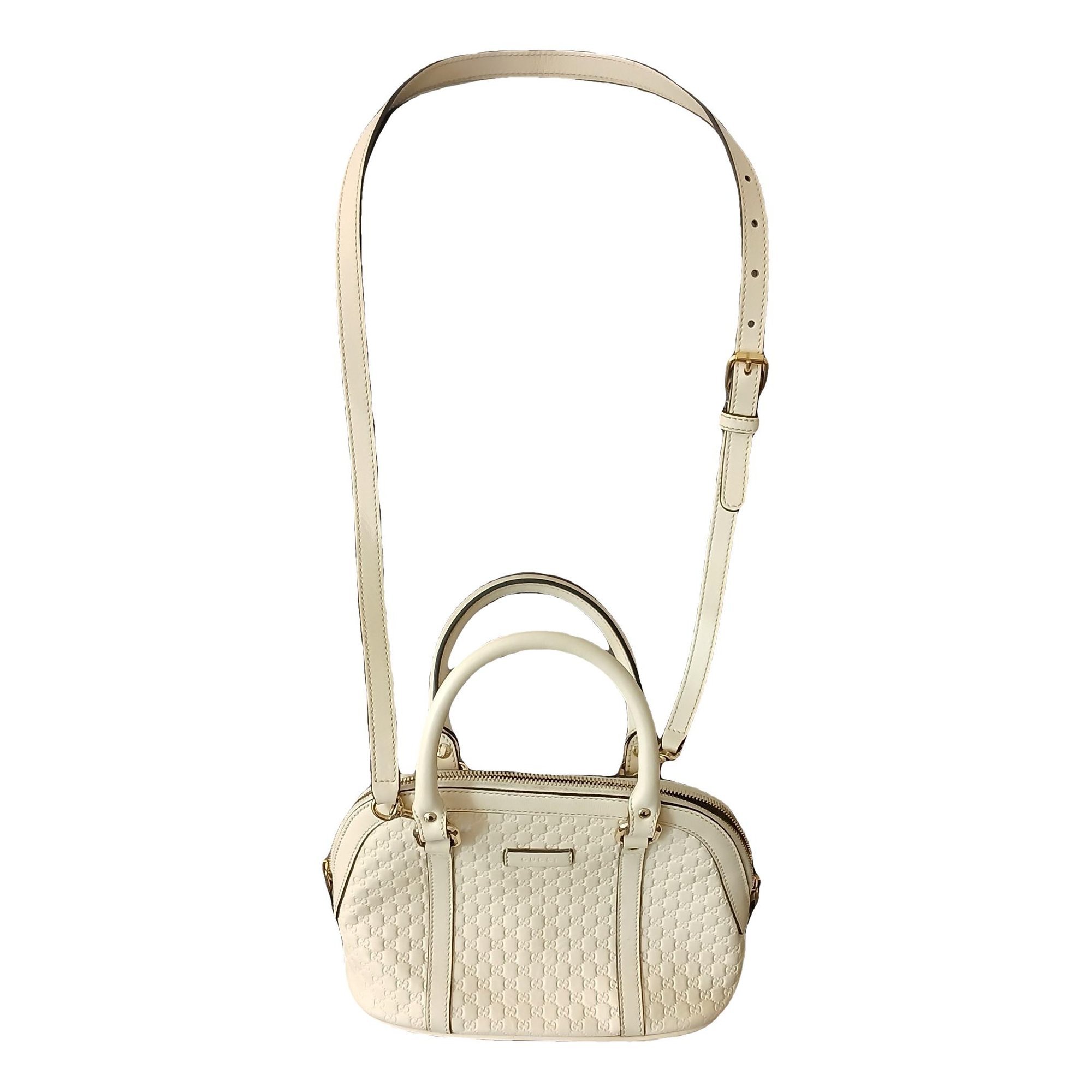 Dôme leather handbag