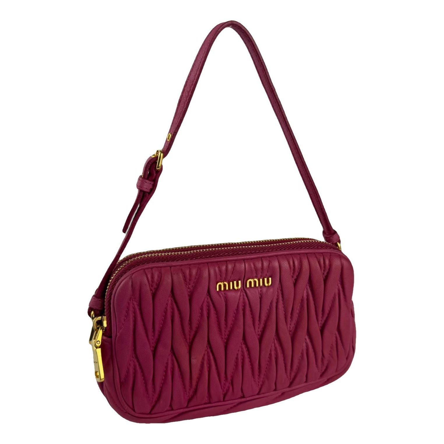 Leather mini bag
