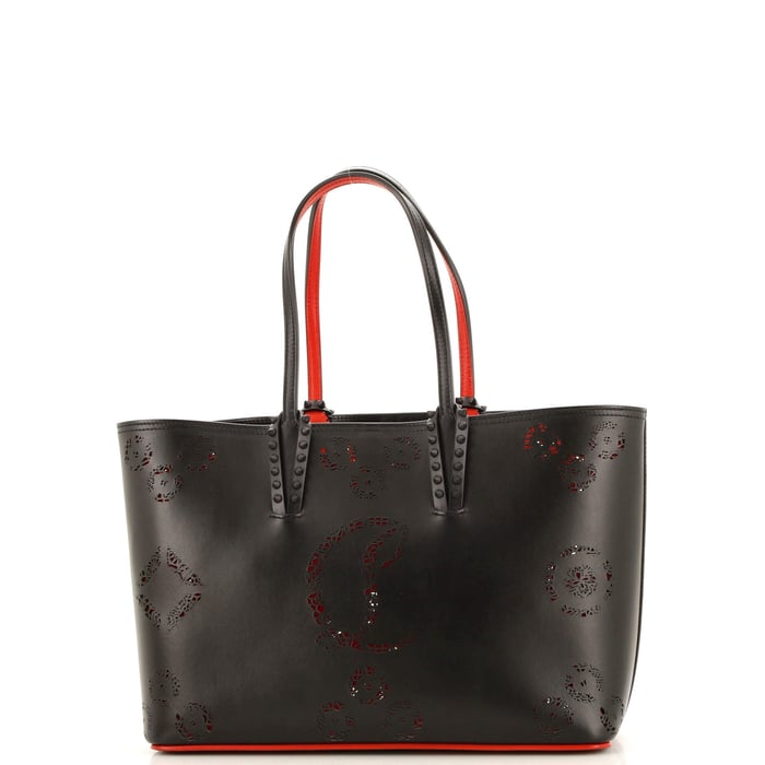 Christian Louboutin Cabata East West Tote Perforated Leather Small