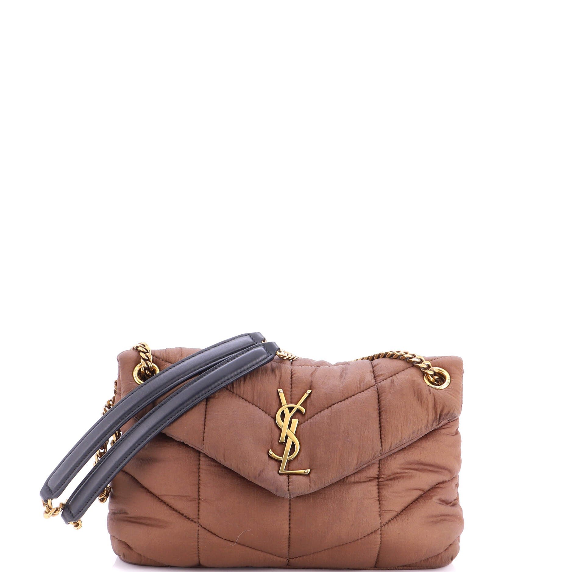 Loulou Puffer Shoulder Bag Quilted Nylon Small