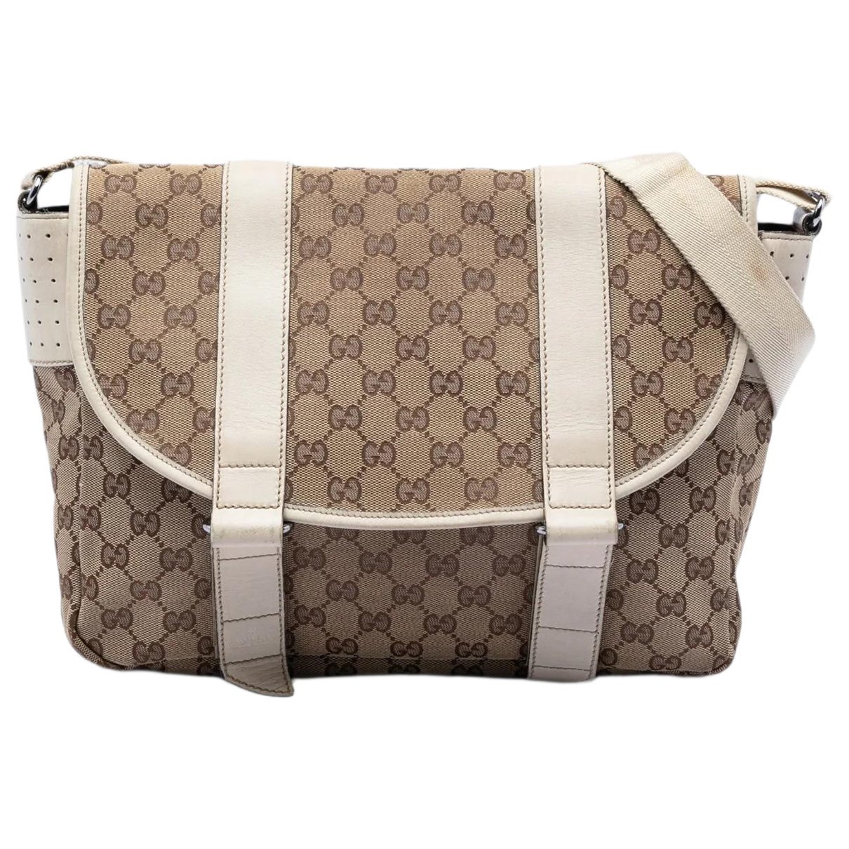 Gucci B cloth crossbody bag