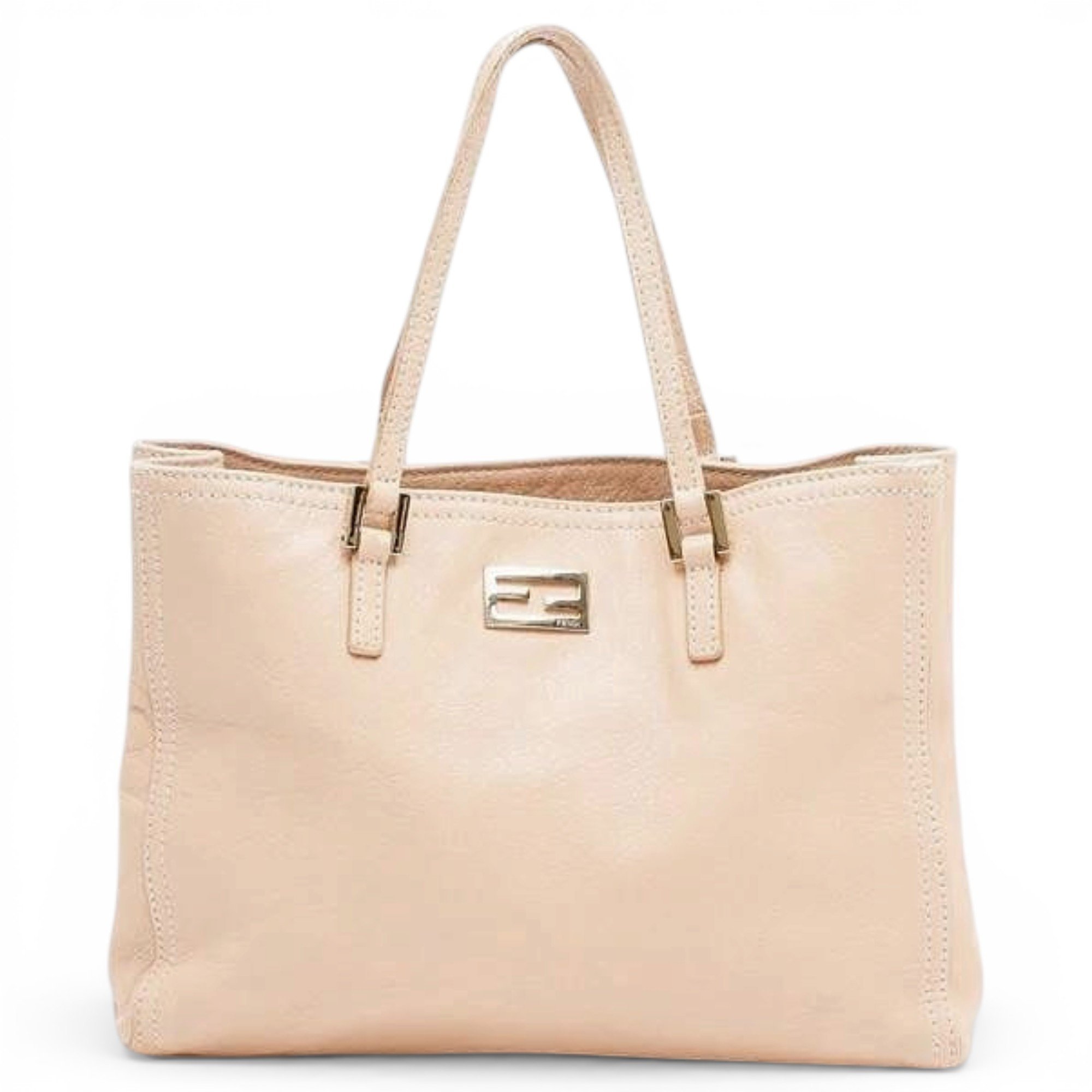 FF leather tote