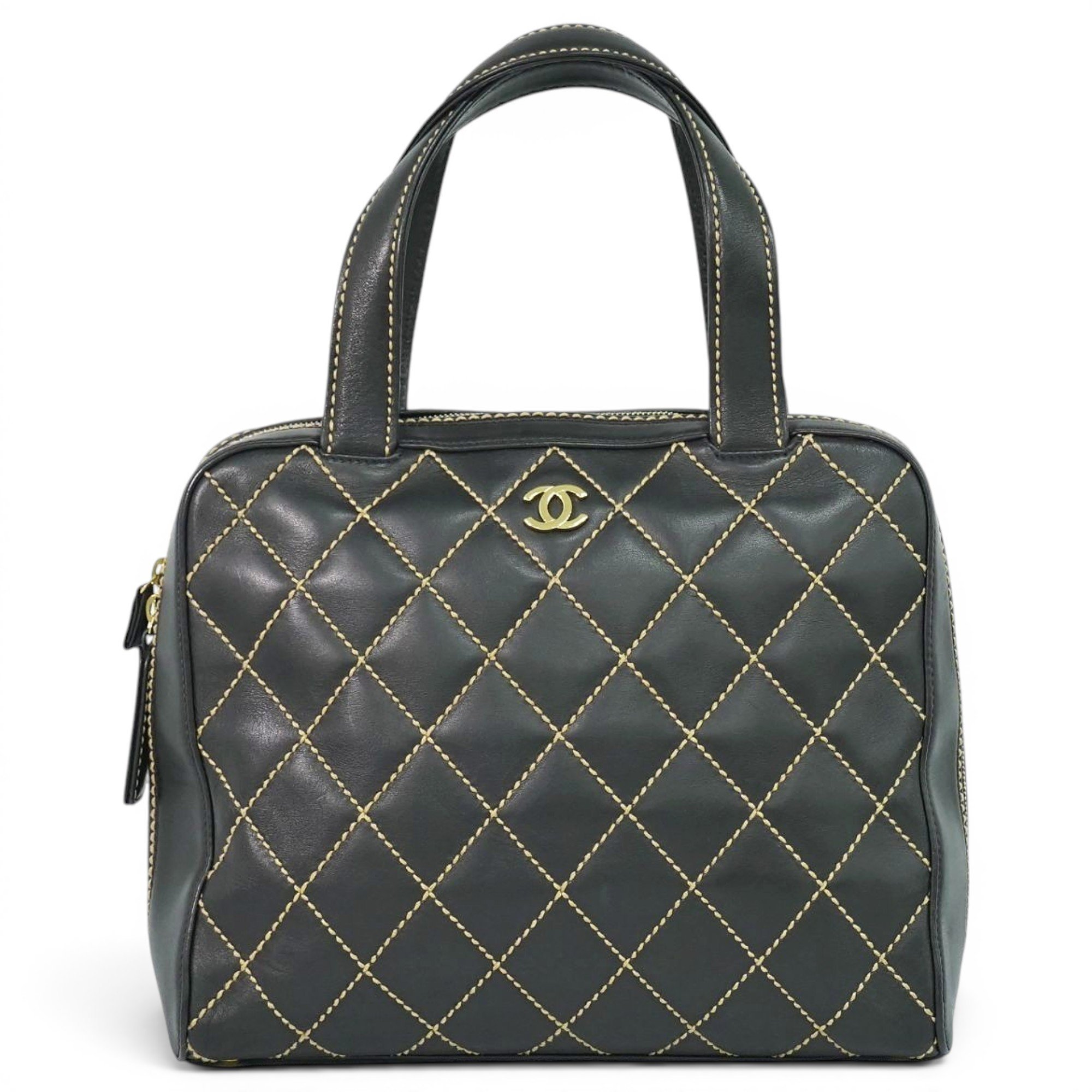 Wild Stitch leather tote
