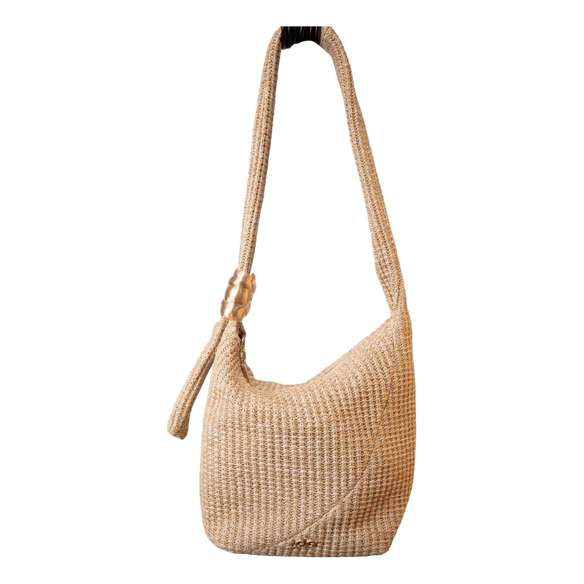 Linen handbag