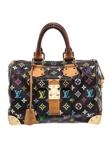 Multicolore Monogram Speedy 30