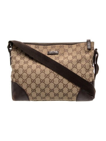 GG Canvas Messenger Bag
