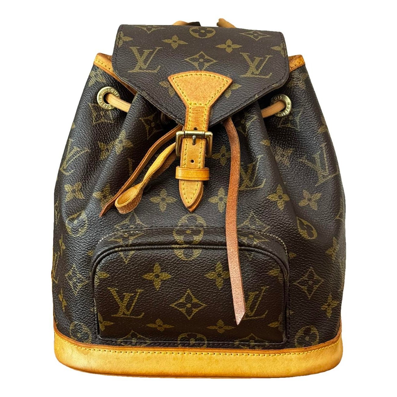 Louis Vuitton Montsouris Vintage leather backpack