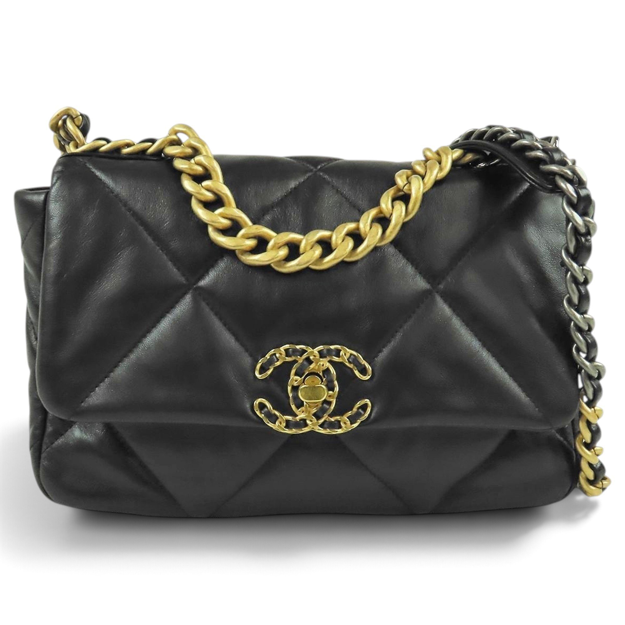 Chanel 19 leather handbag
