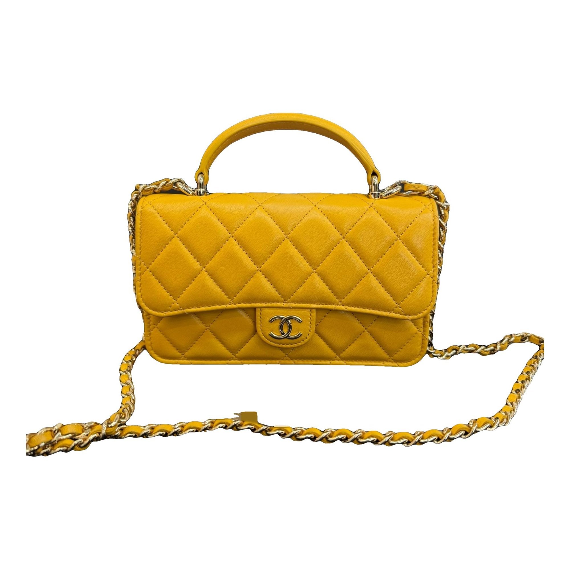 Timeless Classique Top Handle leather handbag