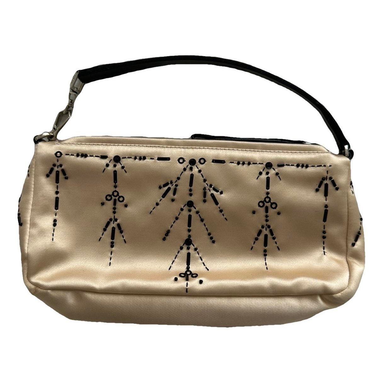 Silk clutch bag