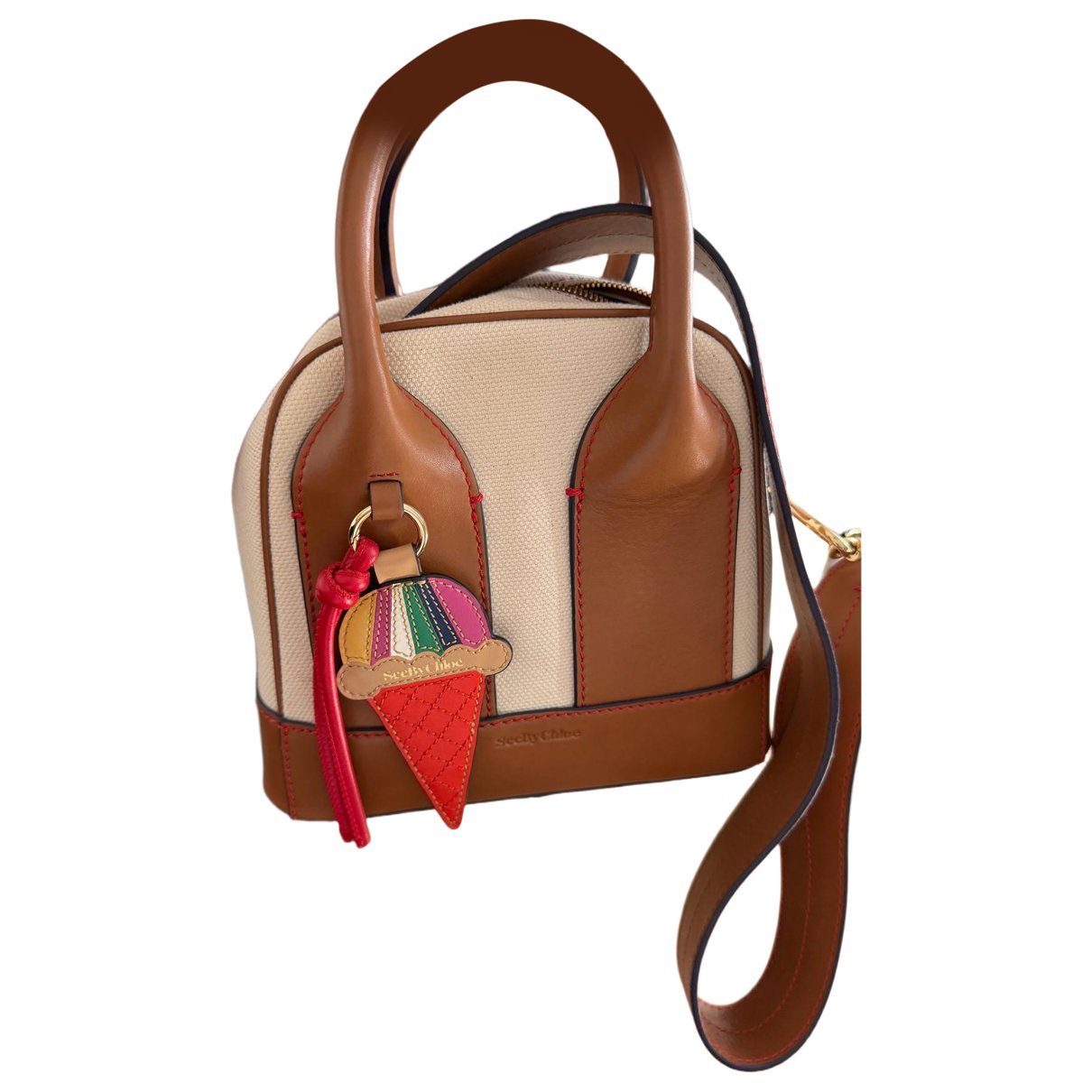 Leather crossbody bag