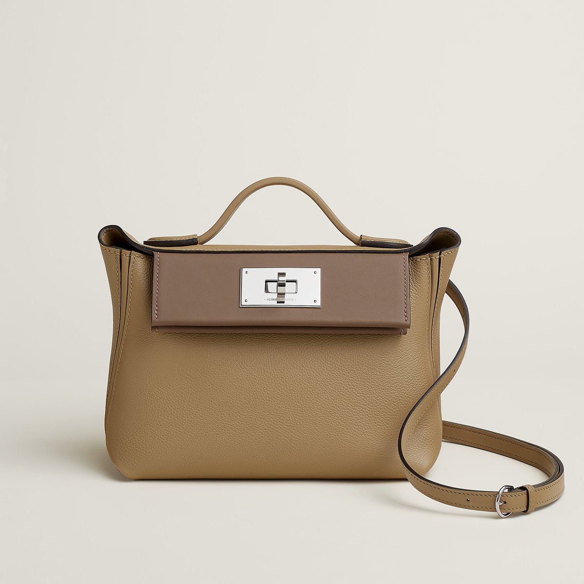 Hermès 24/24 - 21 bag Poussière/Ètoupe | BagUSeek