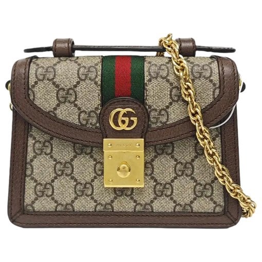 Ophidia leather mini bag