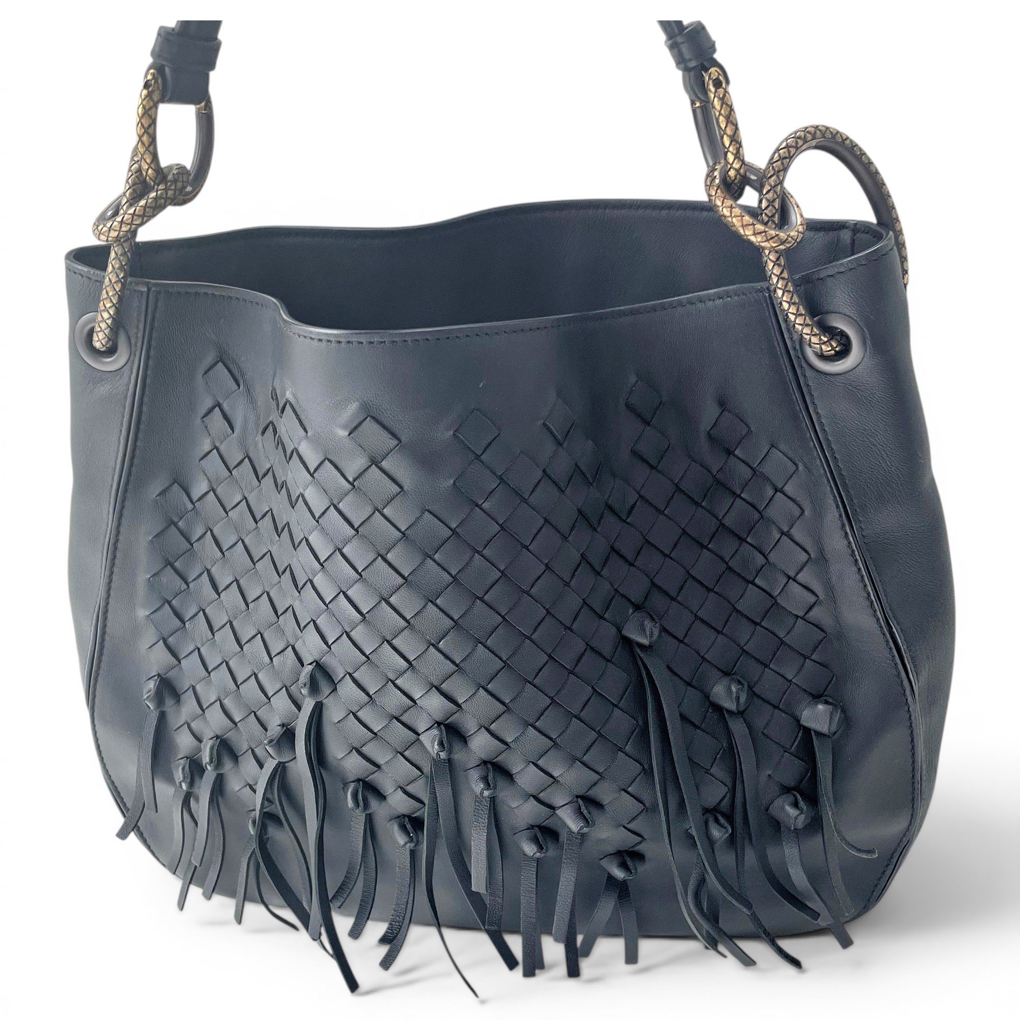 Leather handbag