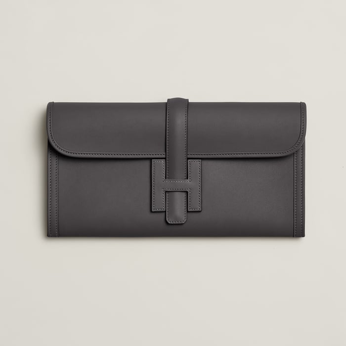 Hermès クラッチバッグ 《ジジェ》 エラン 29 黒 | BagUSeek