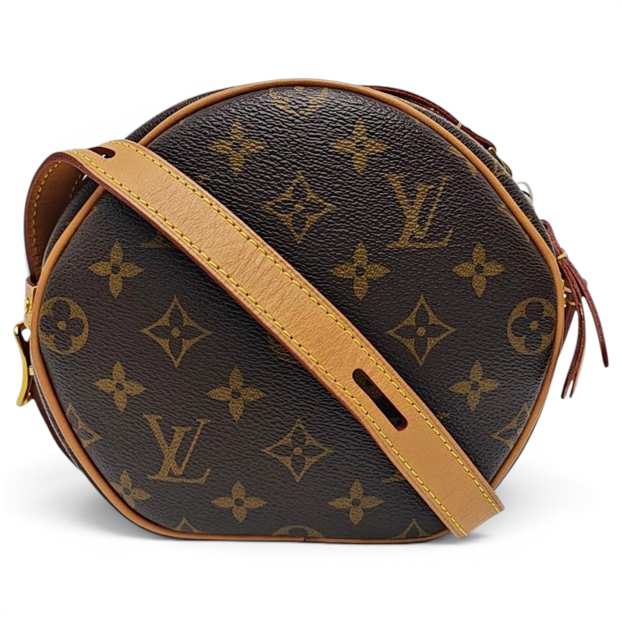Micro boite chapeau leather handbag