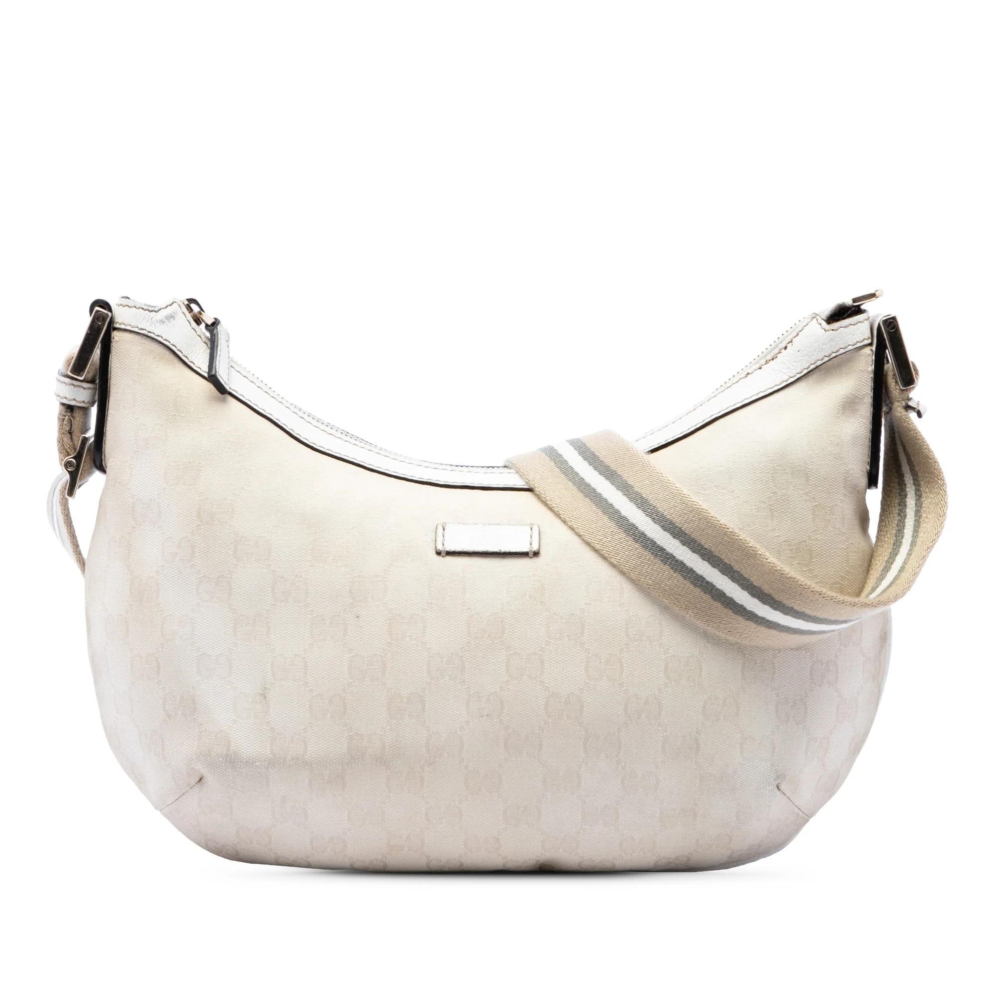 Gucci B leather crossbody bag