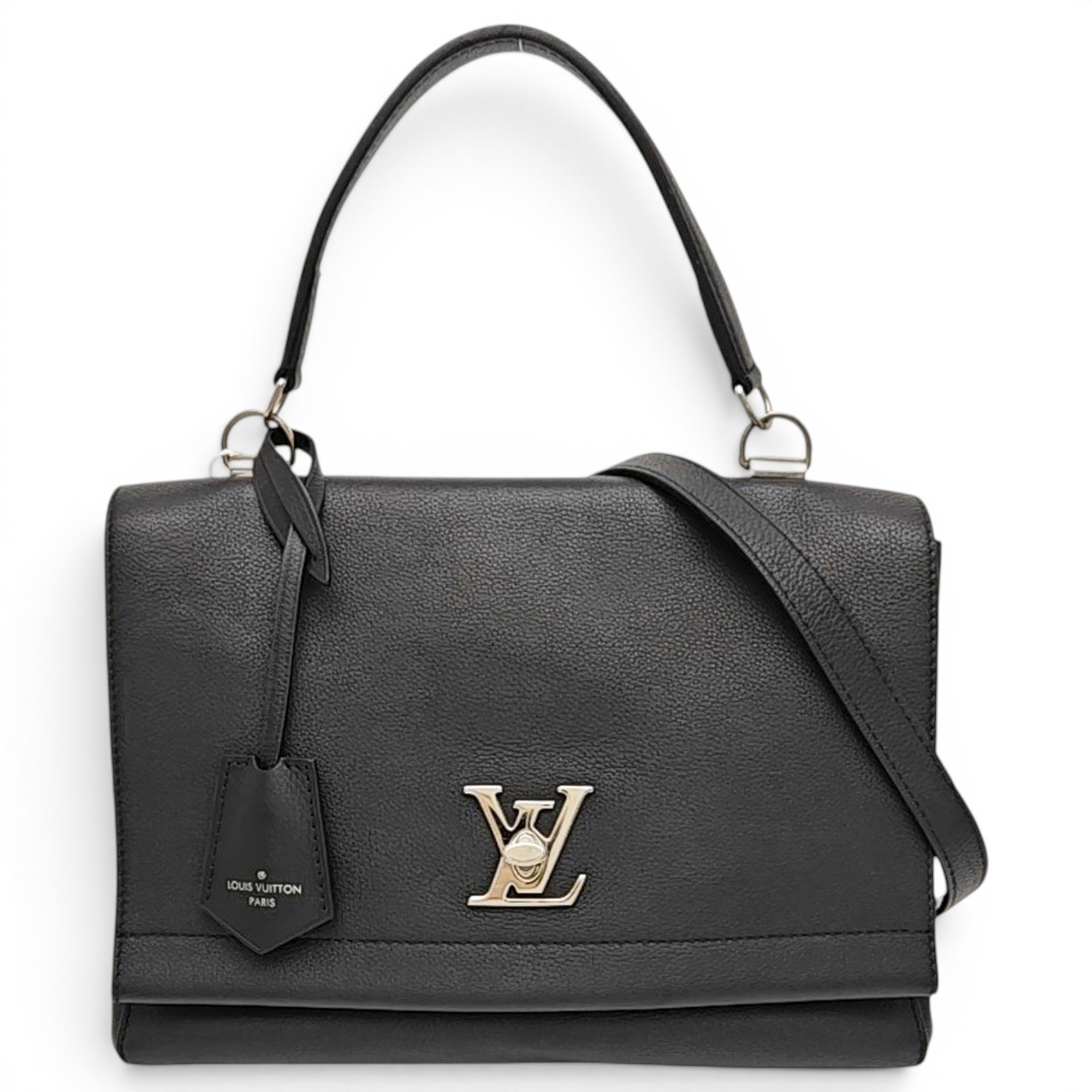 Lockme leather handbag