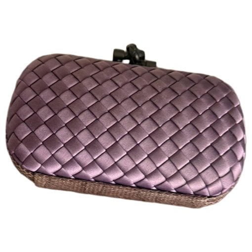 Pochette Knot cloth clutch bag