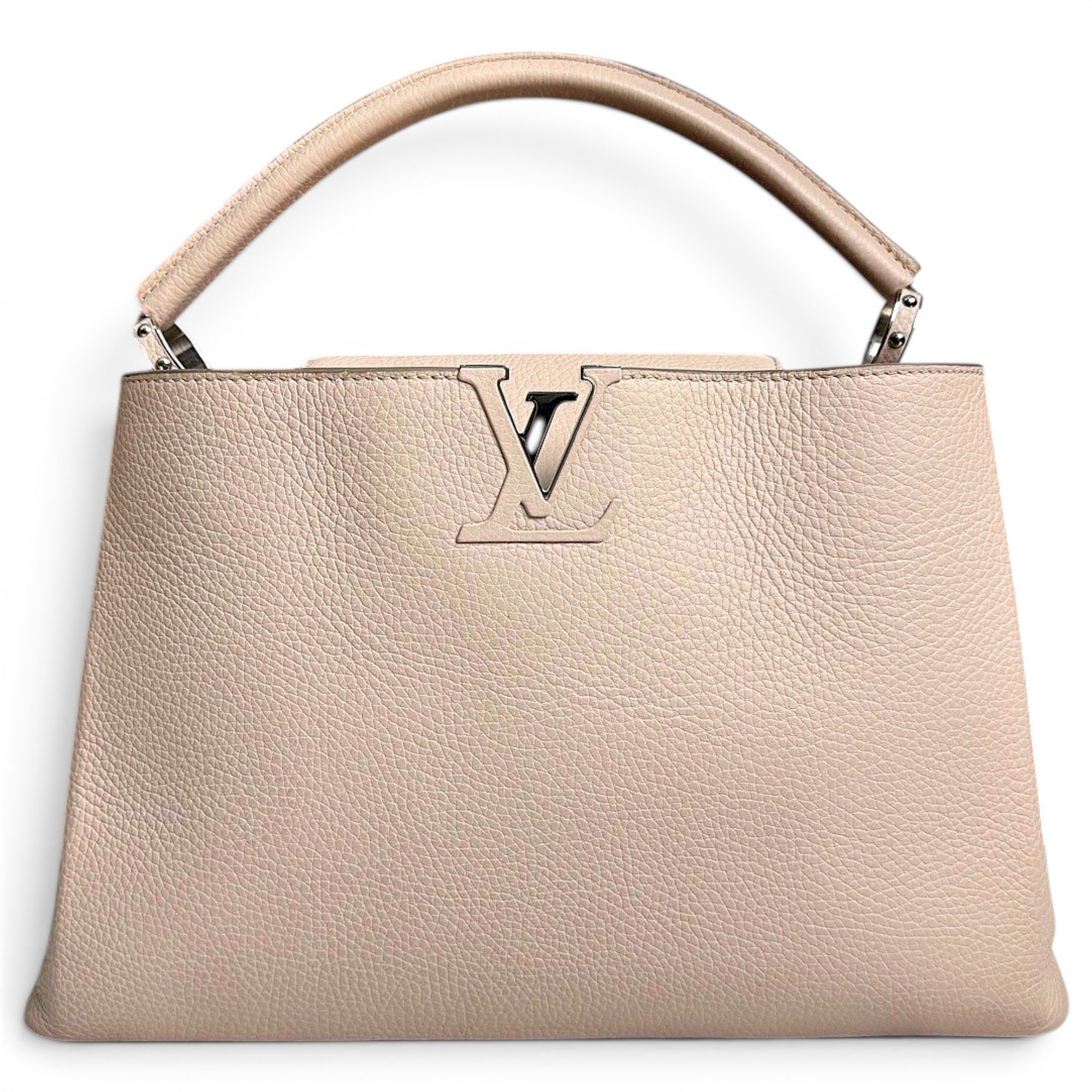 Capucines leather handbag