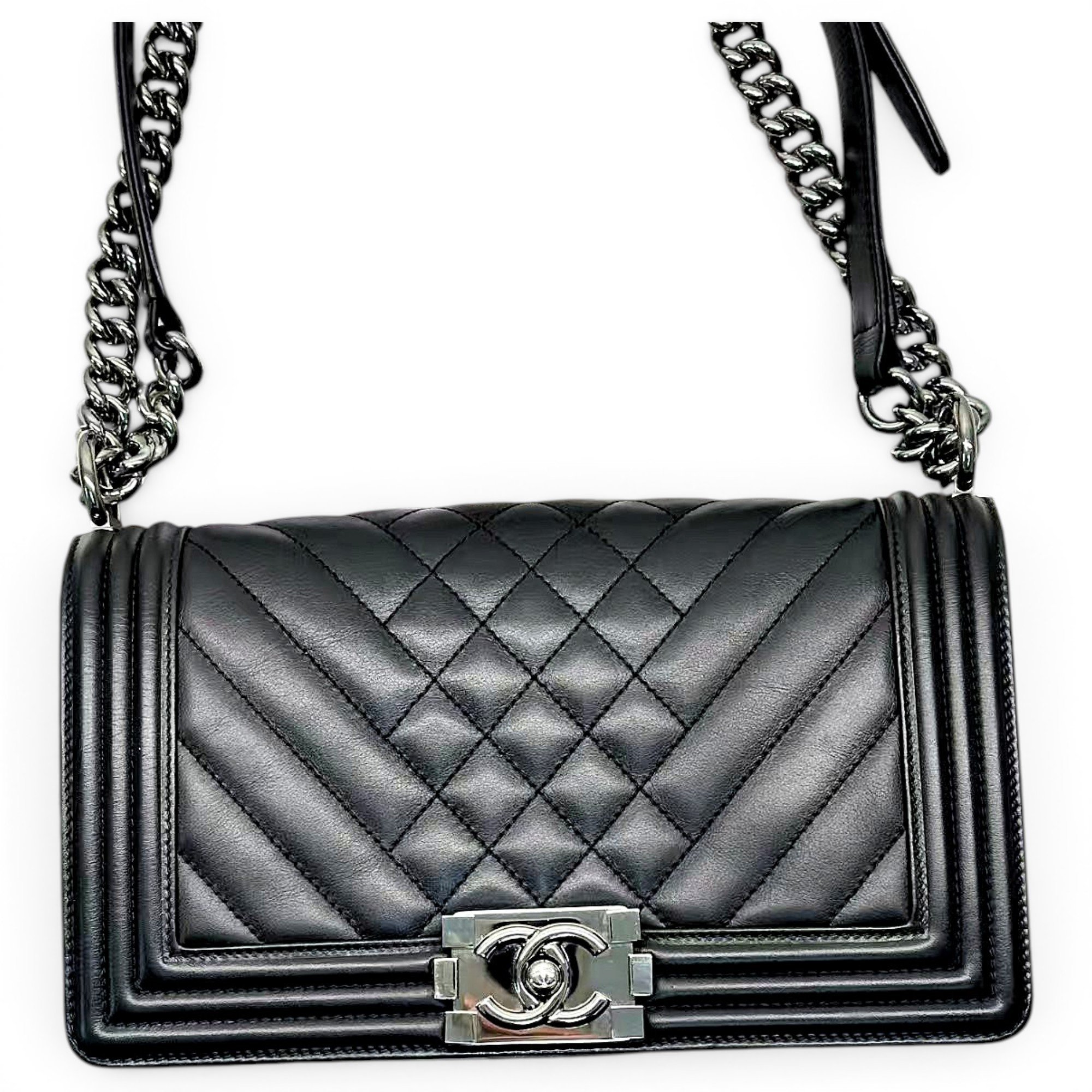 Boy leather handbag
