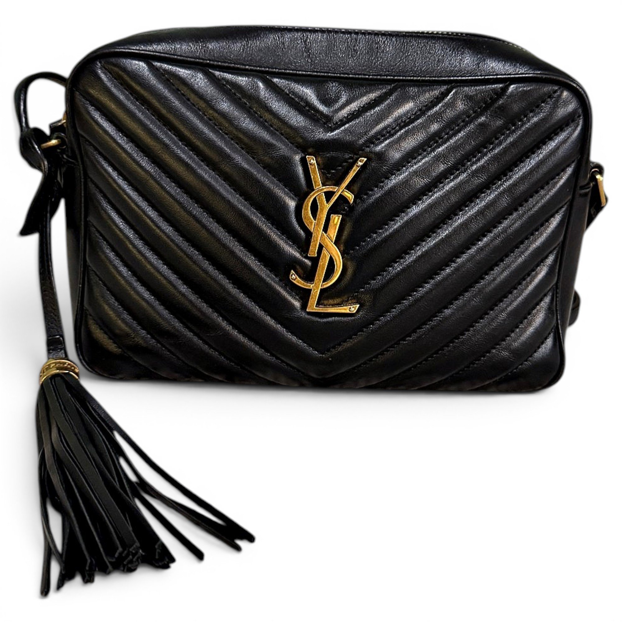 Lou leather crossbody bag