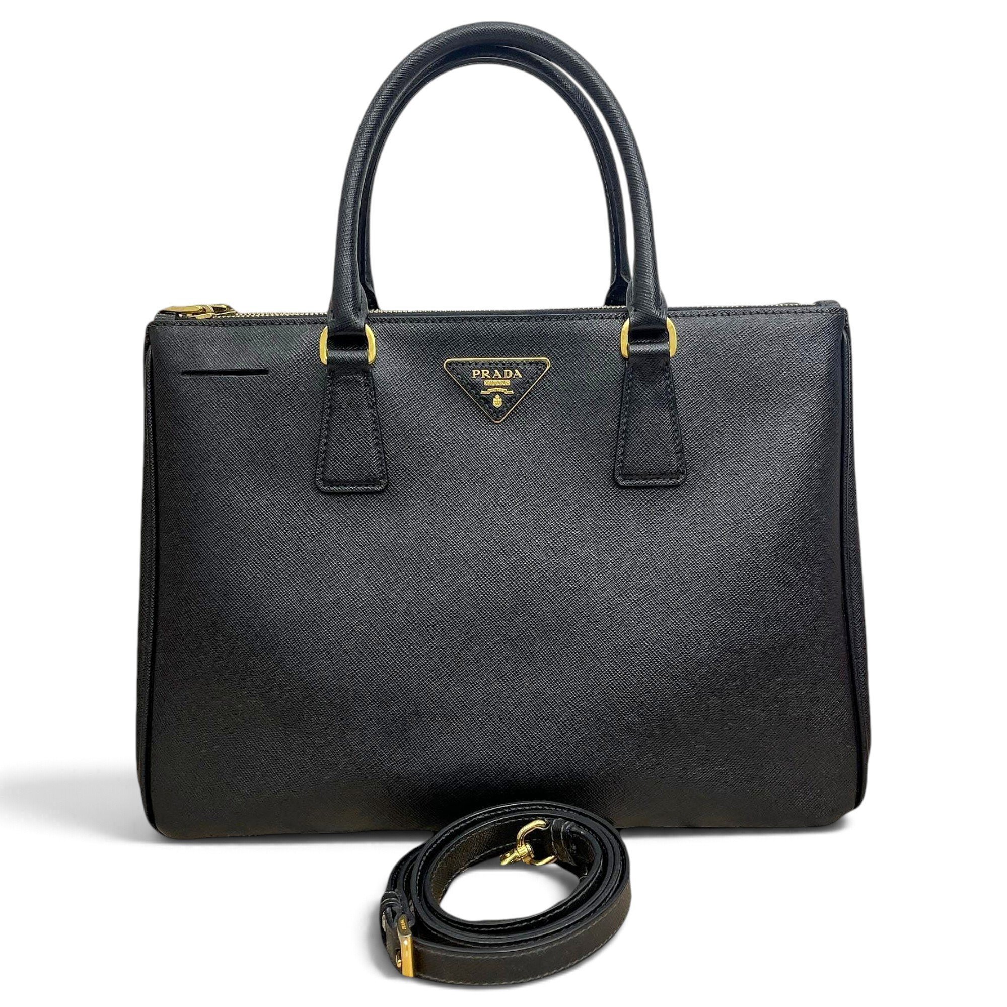 Galleria leather handbag