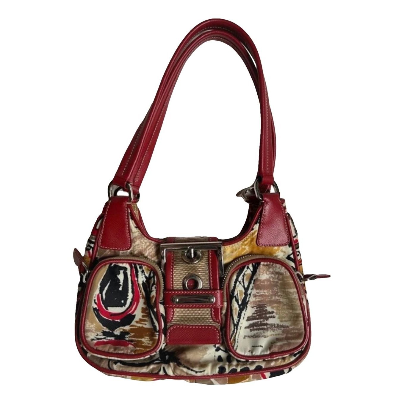 Moon leather handbag