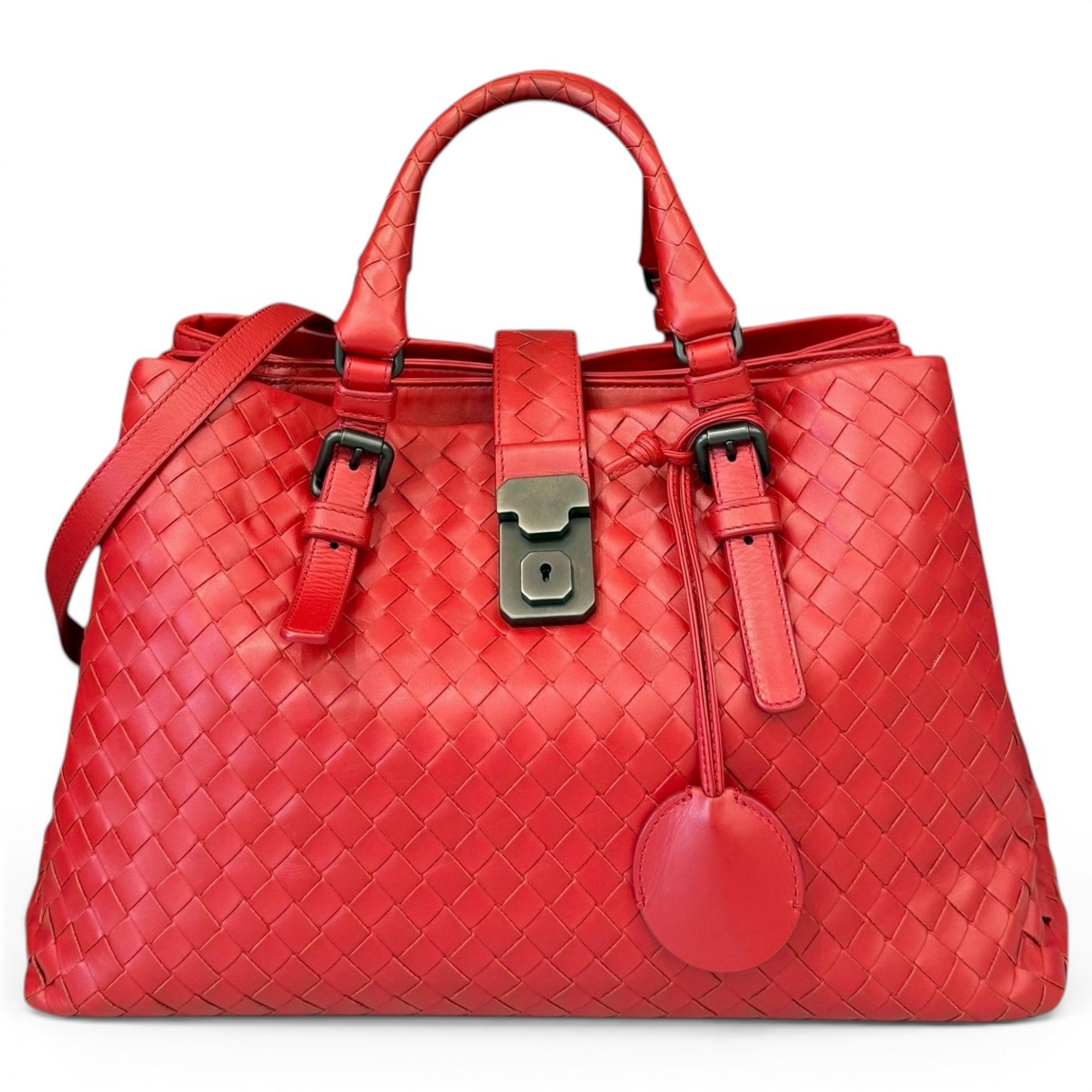 Roma pony-style calfskin tote