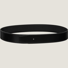 Reversible leather strap 38 mm