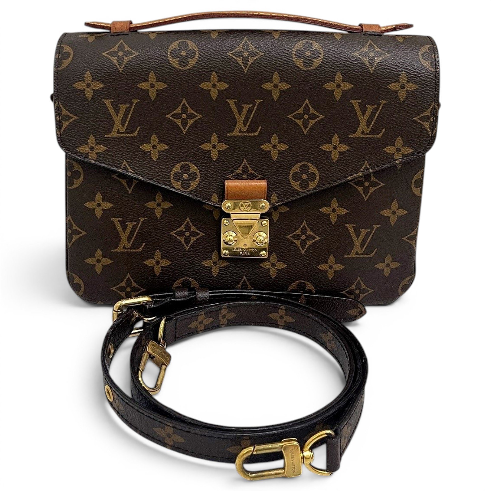 Metis leather satchel