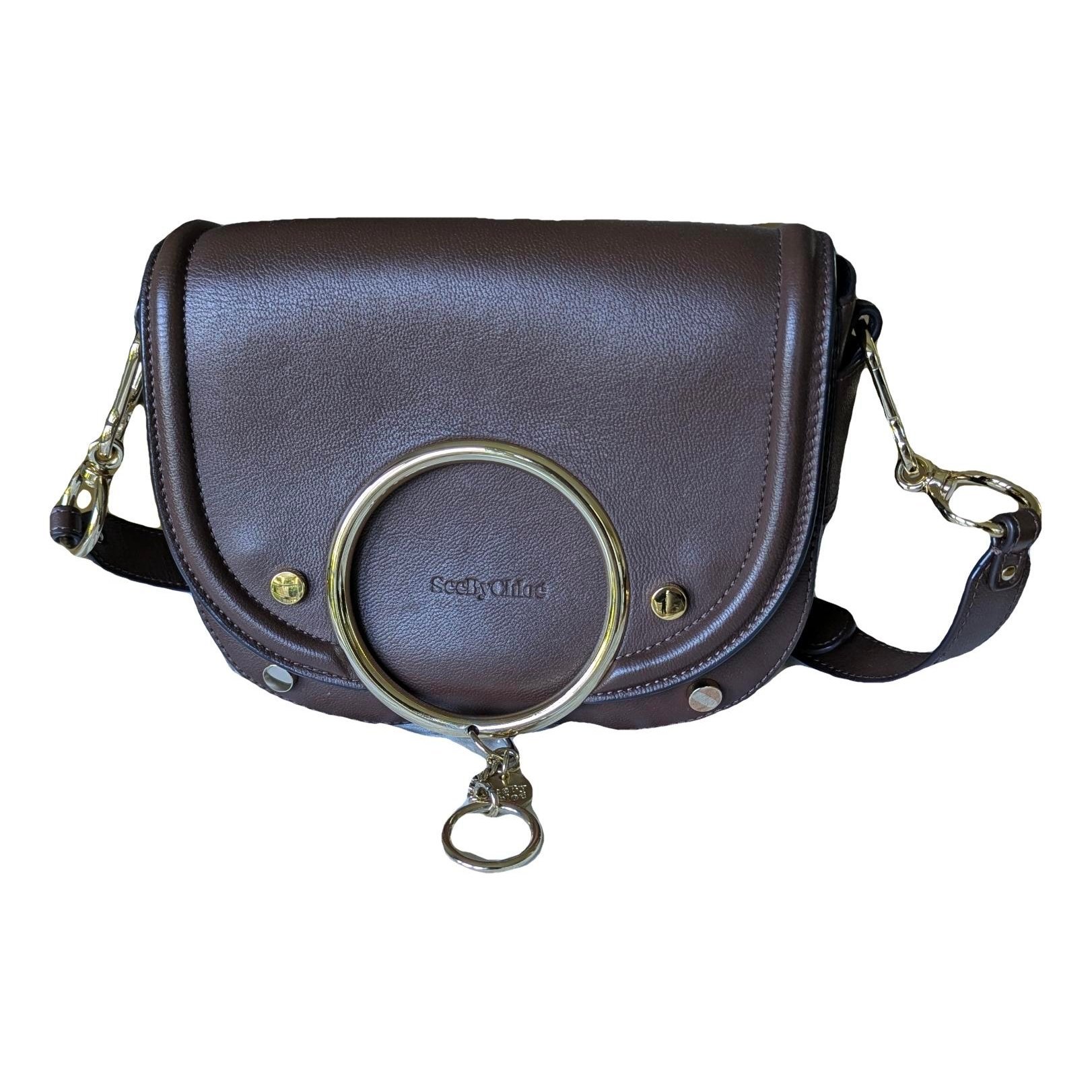 Leather crossbody bag