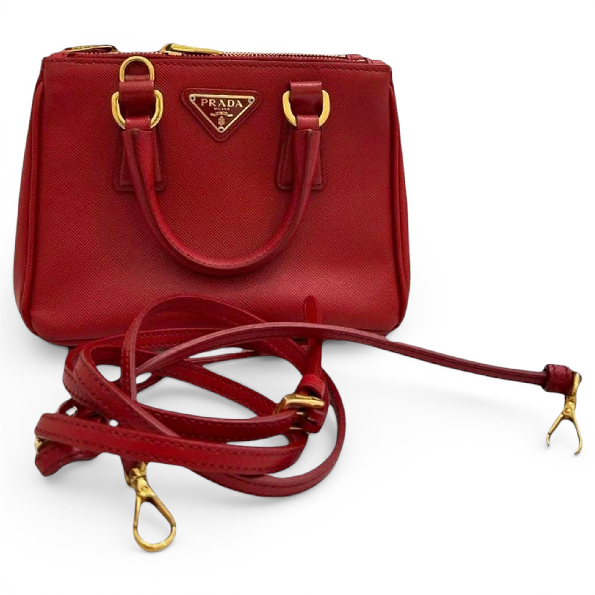 Galleria leather handbag