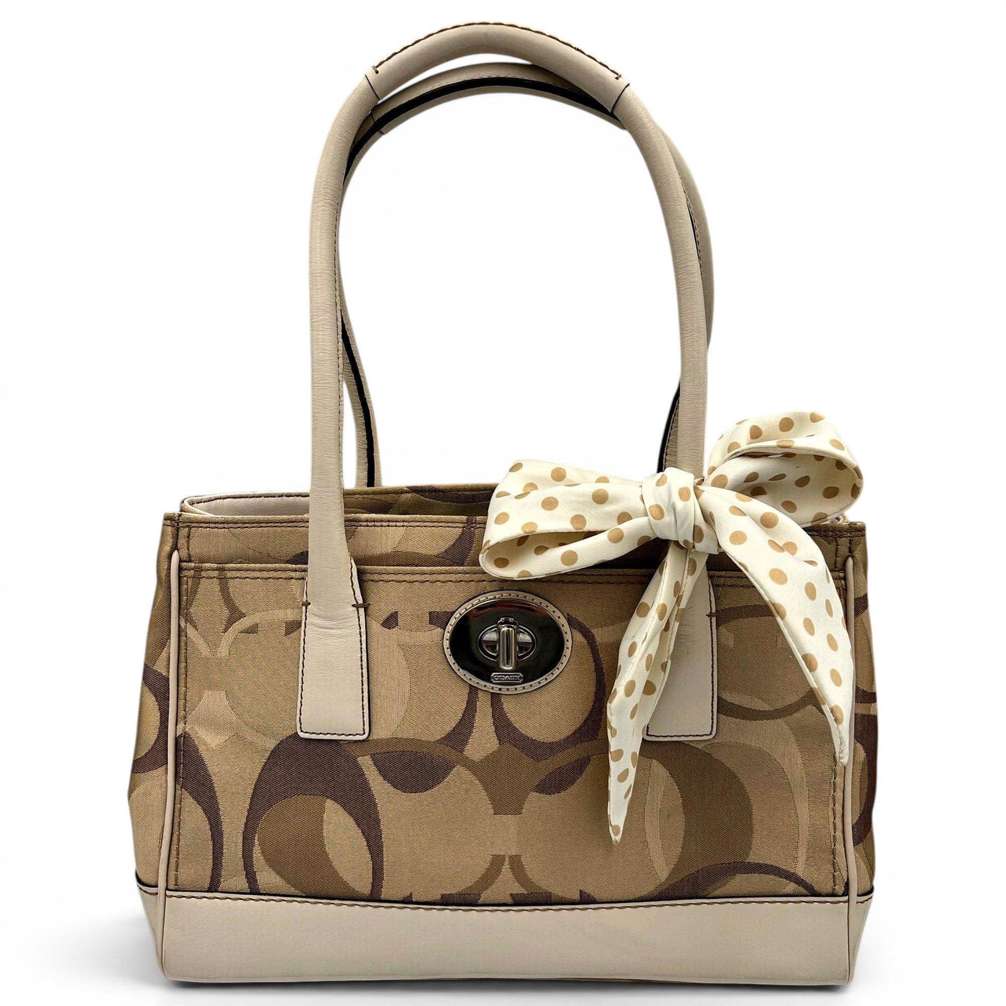 Leather tote